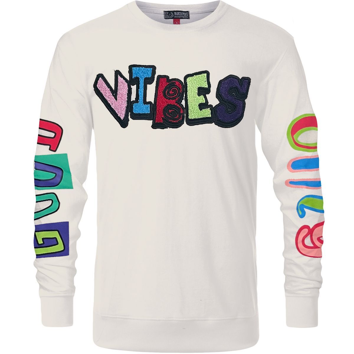 Good Vibes Only Embroidered Fleece Set